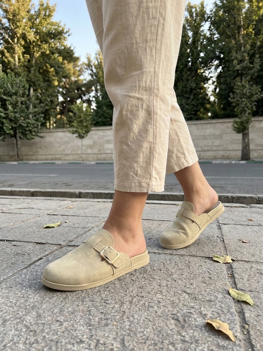 اسلیپر پاییزه زنانه مدل ژاله